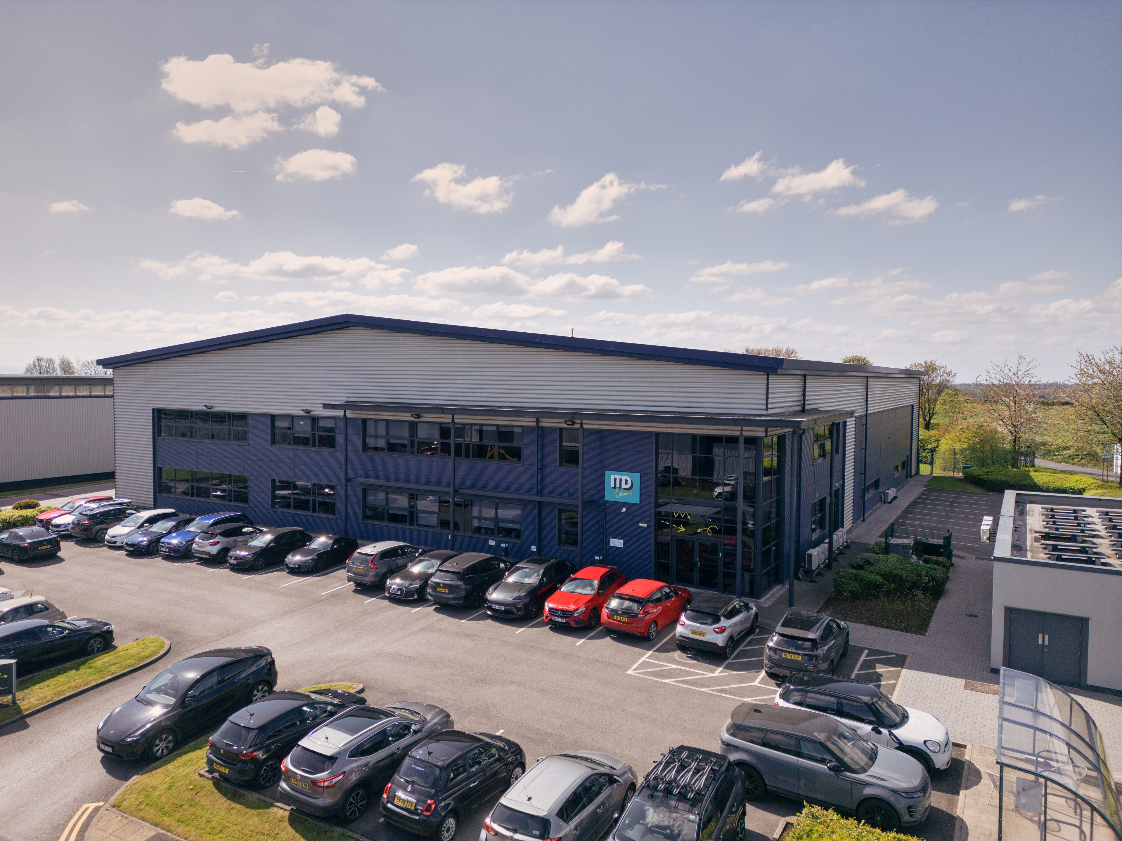 Aerial view of ITD Global headquarters
